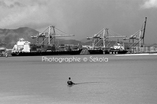 Photographe Ile Maurice noir et blanc