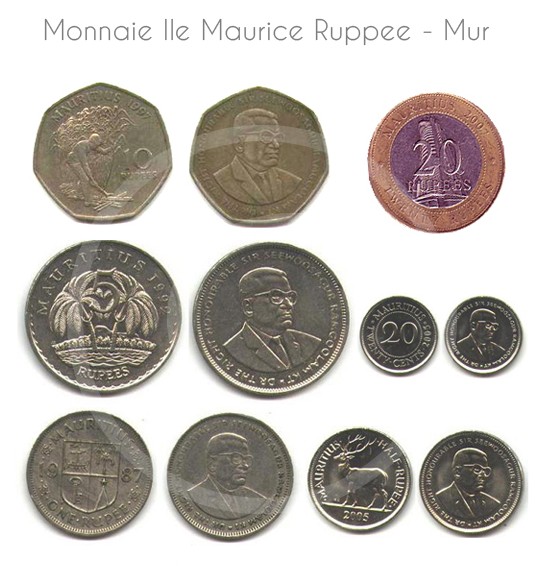 Monnaie-ile-maurice-pieces