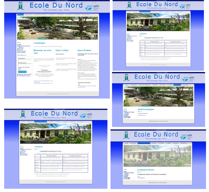 Site web ecole